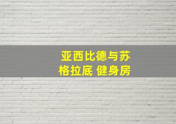 亚西比德与苏格拉底 健身房